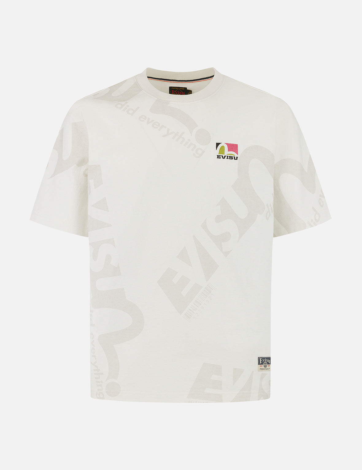 オールオーバーロゴとカモメプリント レギュラーフィット Tシャツ